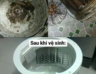 Vệ Sinh Máy Giặt Định Kỳ | Đánh Bay Cặn Bẩn