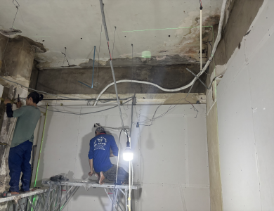 Thi công ống đồng khu vực Bình Tan Tp HCM