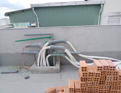 Thi công công trình máy lạnh tại TP HCM 
