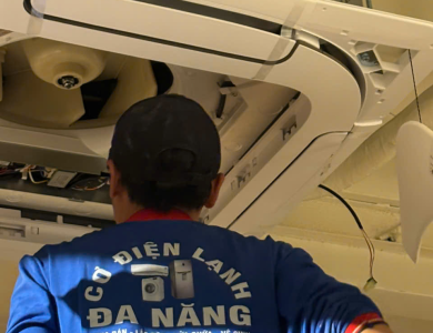 Lắp Đặt Máy Lạnh Âm Trần Quán Cà Phê Bình Tân Uy Tín