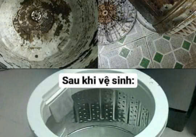 Vệ Sinh Máy Giặt Định Kỳ | Đánh Bay Cặn Bẩn