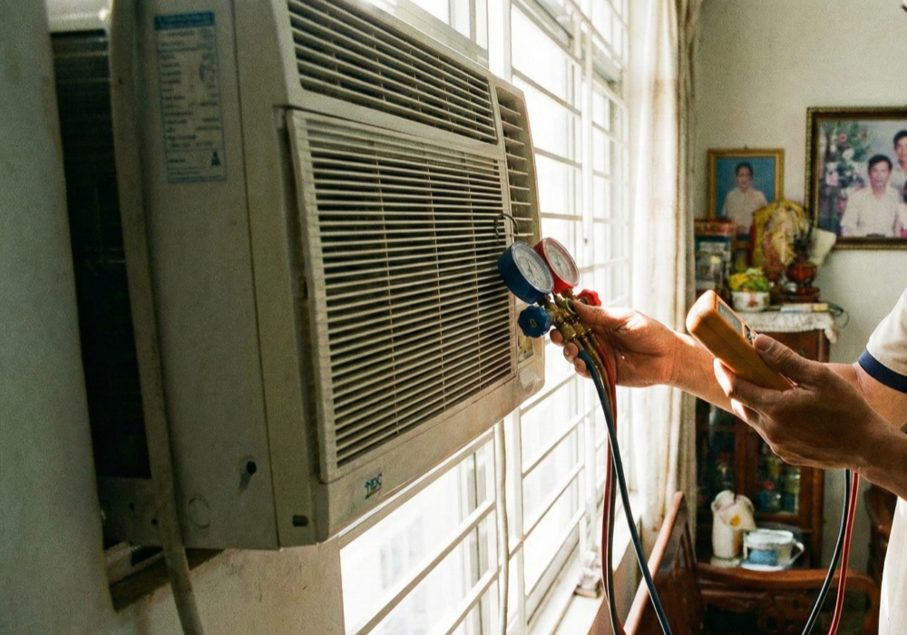 sửa máy lạnh quy trình chuẩn