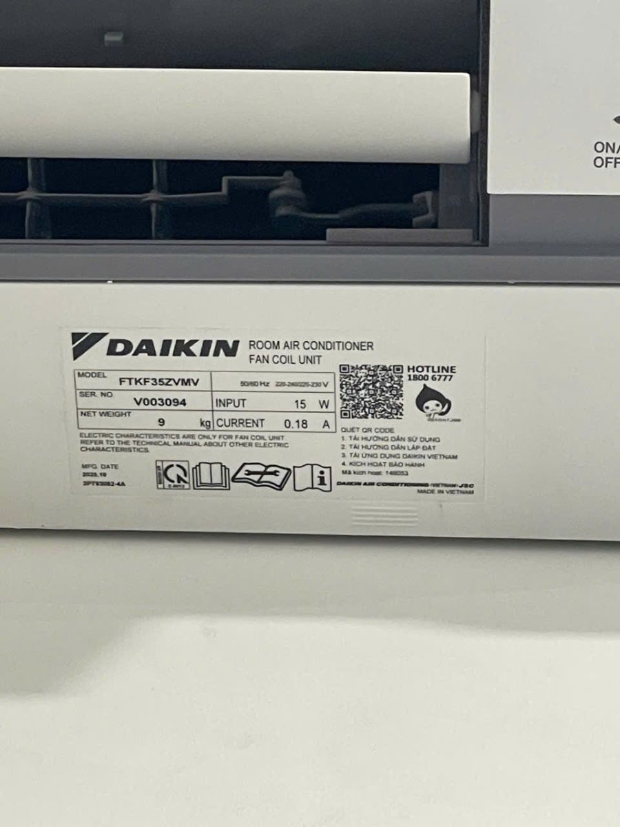 Cung cấp máy lạnh mới Daikin Inverter R32